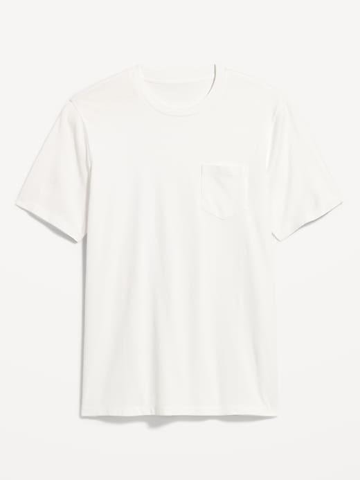 Crew-Neck Pocket T-Shirt Product Image