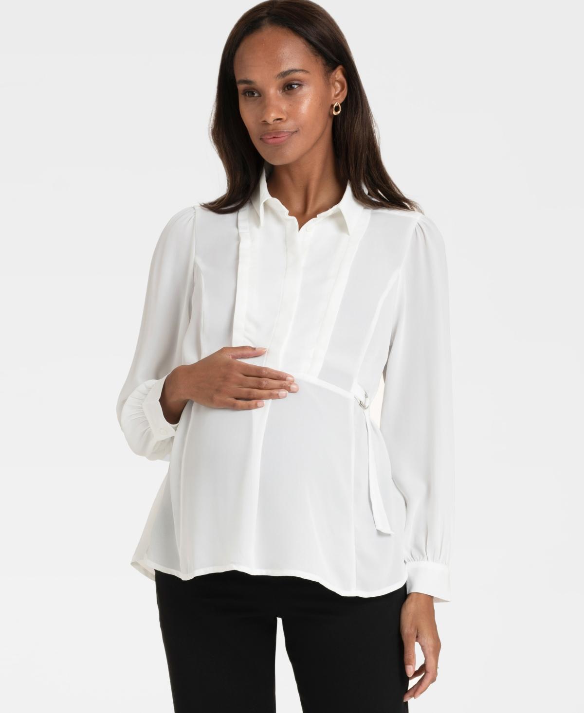 Seraphine Womens Maternity, Nursing and Pumping Blouse Product Image