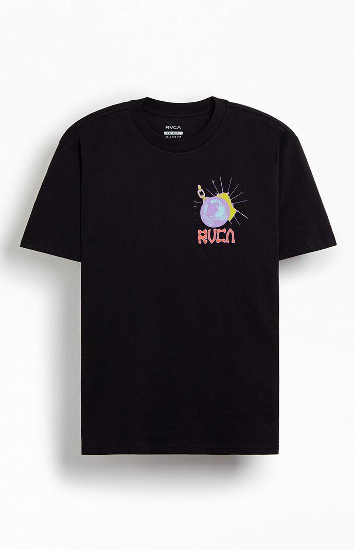 RVCA Mens Static Channel T-Shirt Product Image