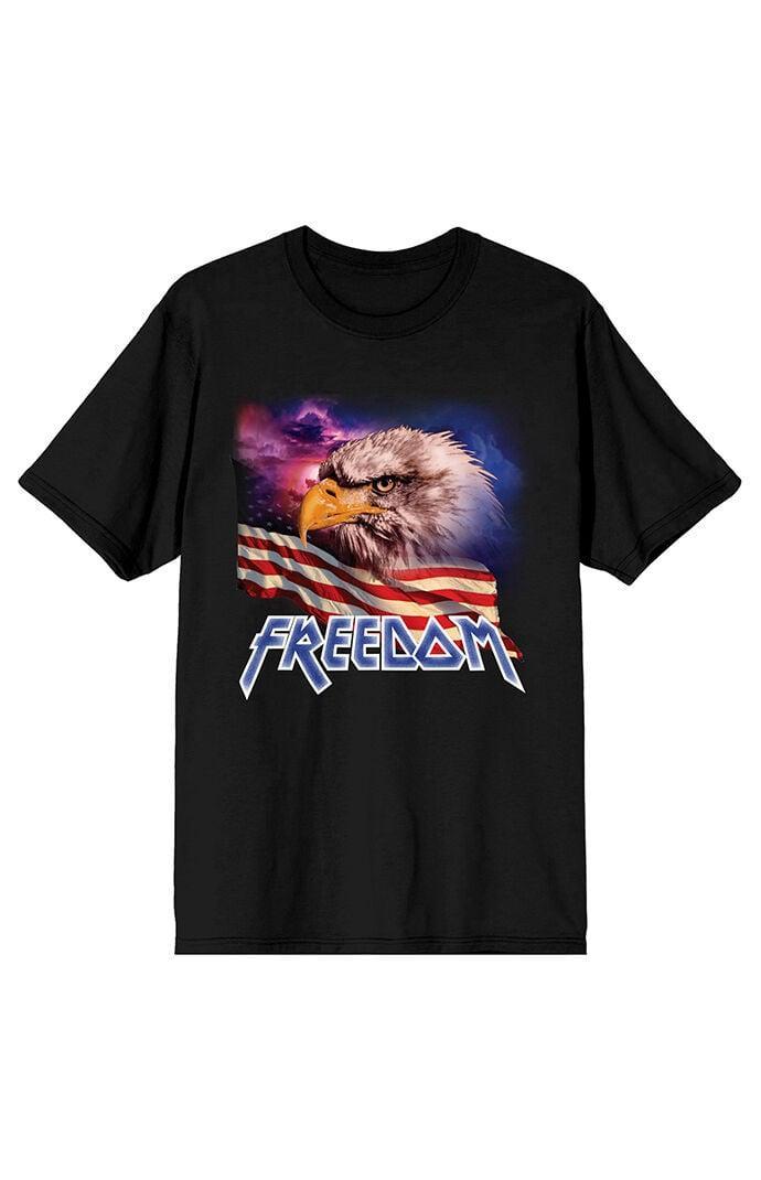 PacSun Mens Americana Freedom Eagle T-Shirt - Blackmall Product Image