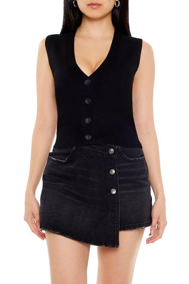 Button-Up Sweater Vest | Forever 21 Product Image