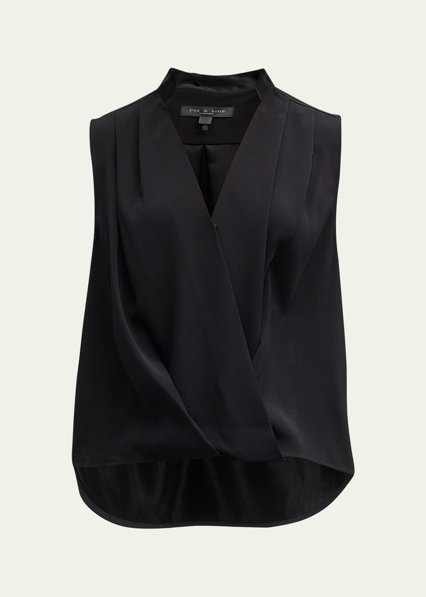 rag & bone Meredith Sleeveless Surplice Top Product Image