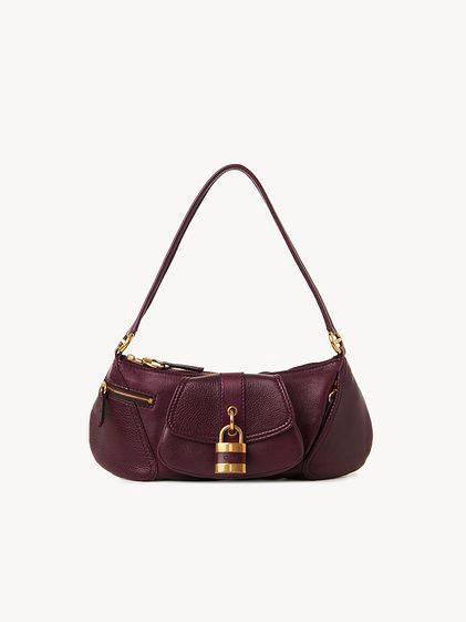 The 99 shoulder bag in grained leather Product Image