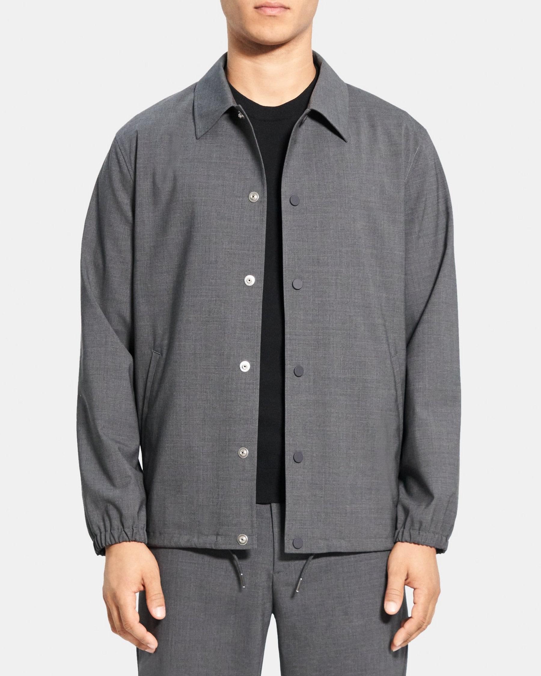 Coach Jacket in Stretch Wool Product Image