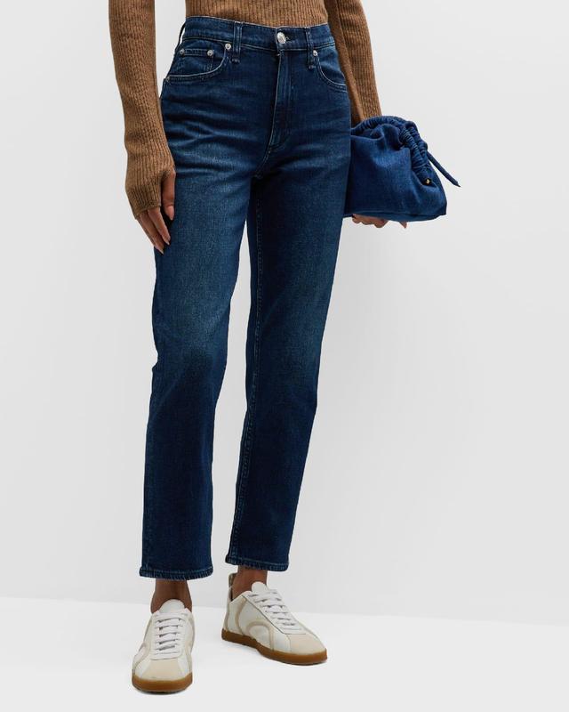 rag & bone Wren High Waist Ankle Slim Jeans Product Image