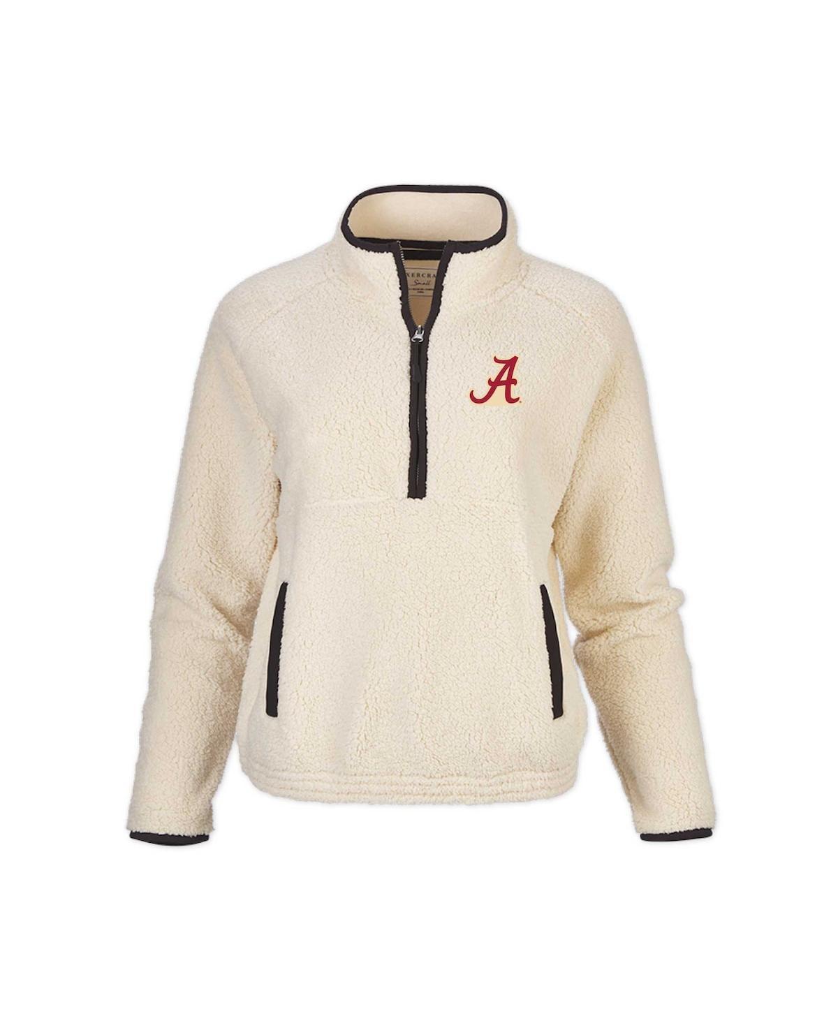 Womens Natural Alabama Crimson Tide Everest Half-Zip Top Product Image