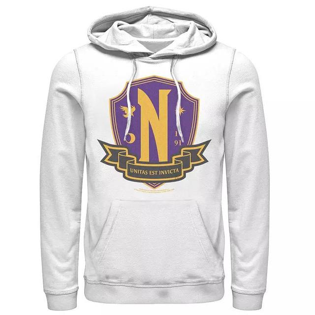 Mens Wednesday Unitas Est Invicta Graphic Hoodie Product Image