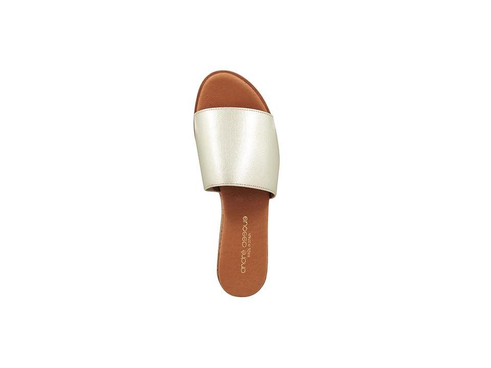 Andre Assous Nessie Leather Espadrille Wedge Sandals Product Image