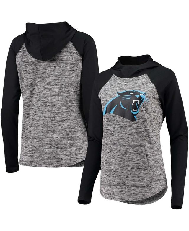 Womens G-III 4Her by Carl Banks Heathered Gray/Black Carolina Panthers Championship Ring Pullover Hoodie Product Image