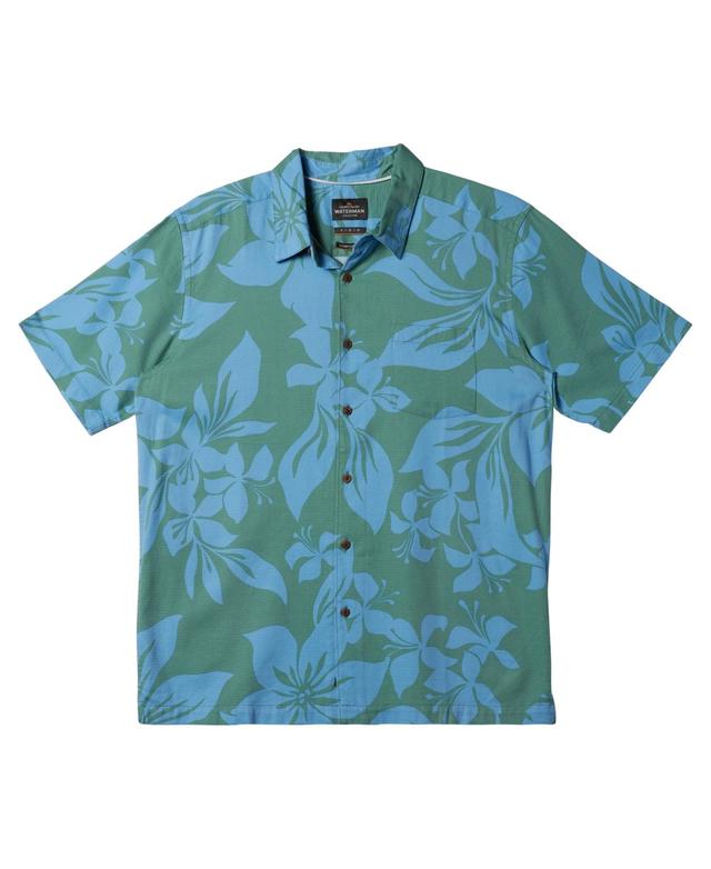 Quiksilver Waterman Mens Big Island Short Sleeve Shirt Product Image