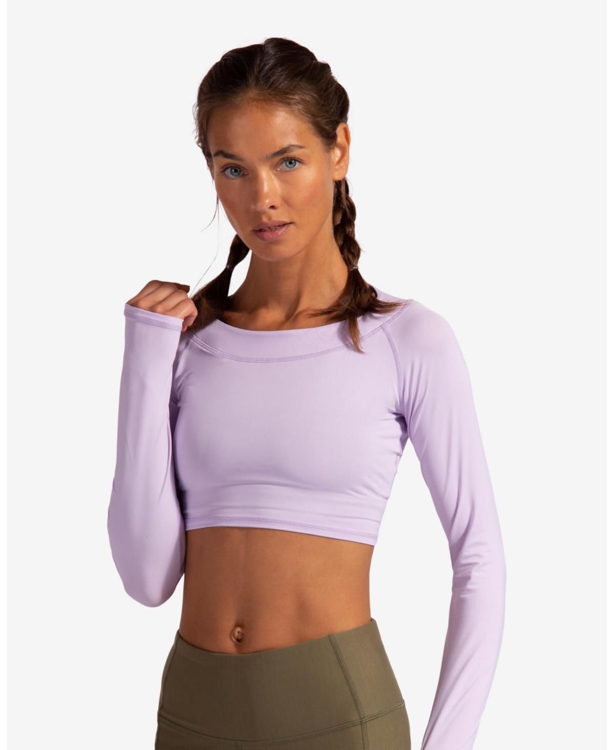 Womens Sun Protective Crop Top Product Image