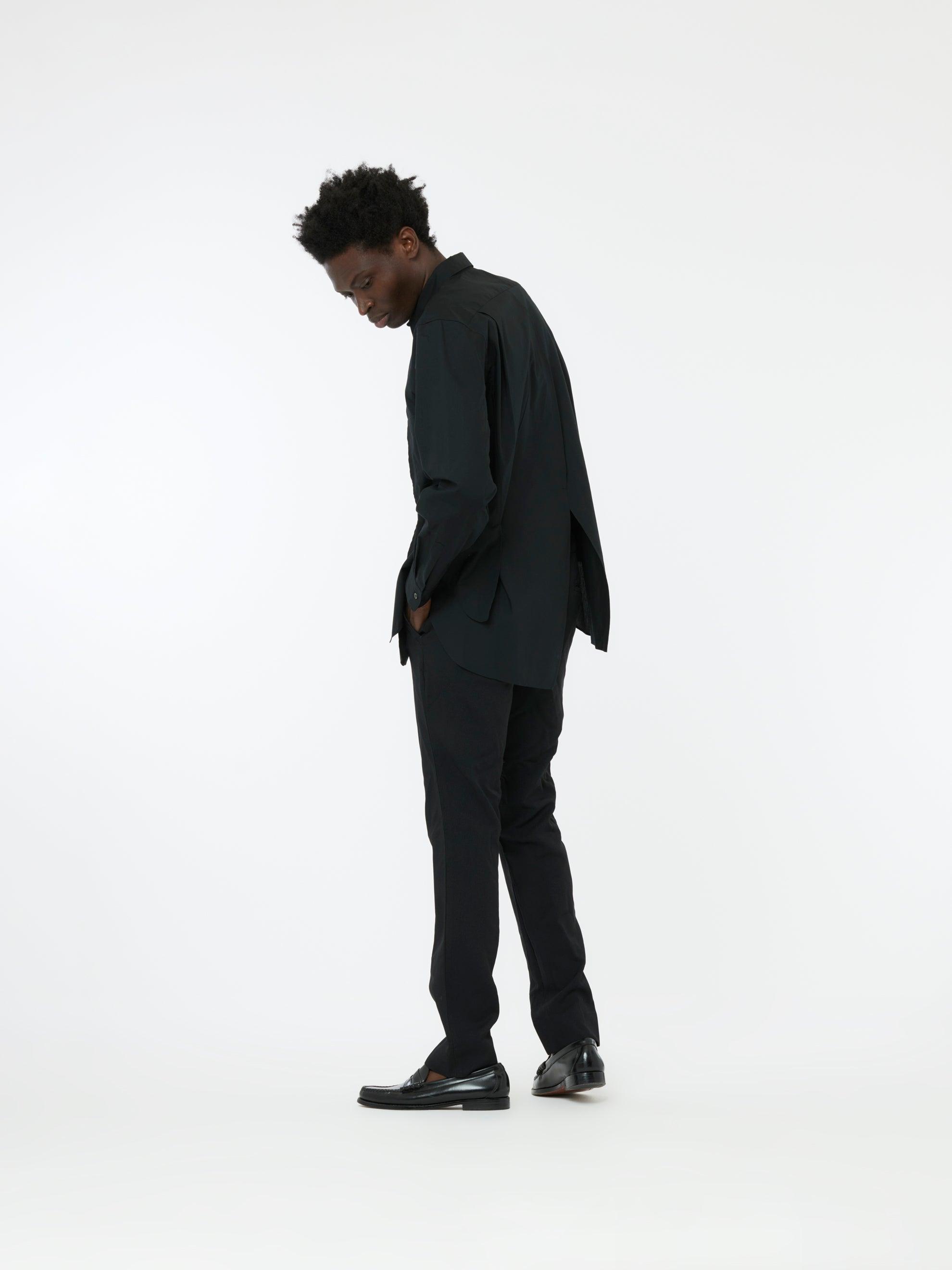 Homme Plus Shirt (Black) Product Image