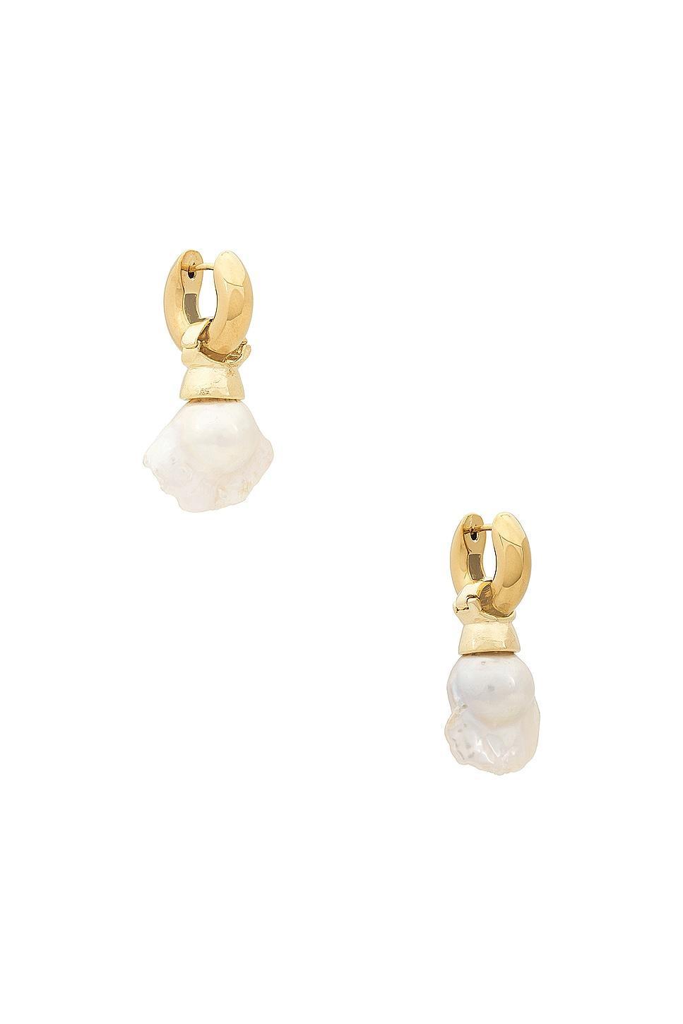 Eliou Stina Earrings in Metallic Gold Product Image