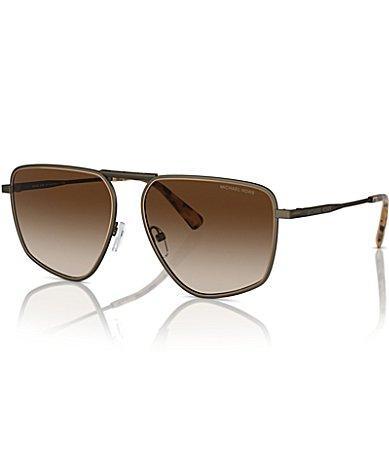 Michael Kors Mens MK1153 58mm Aviator Sunglasses Product Image