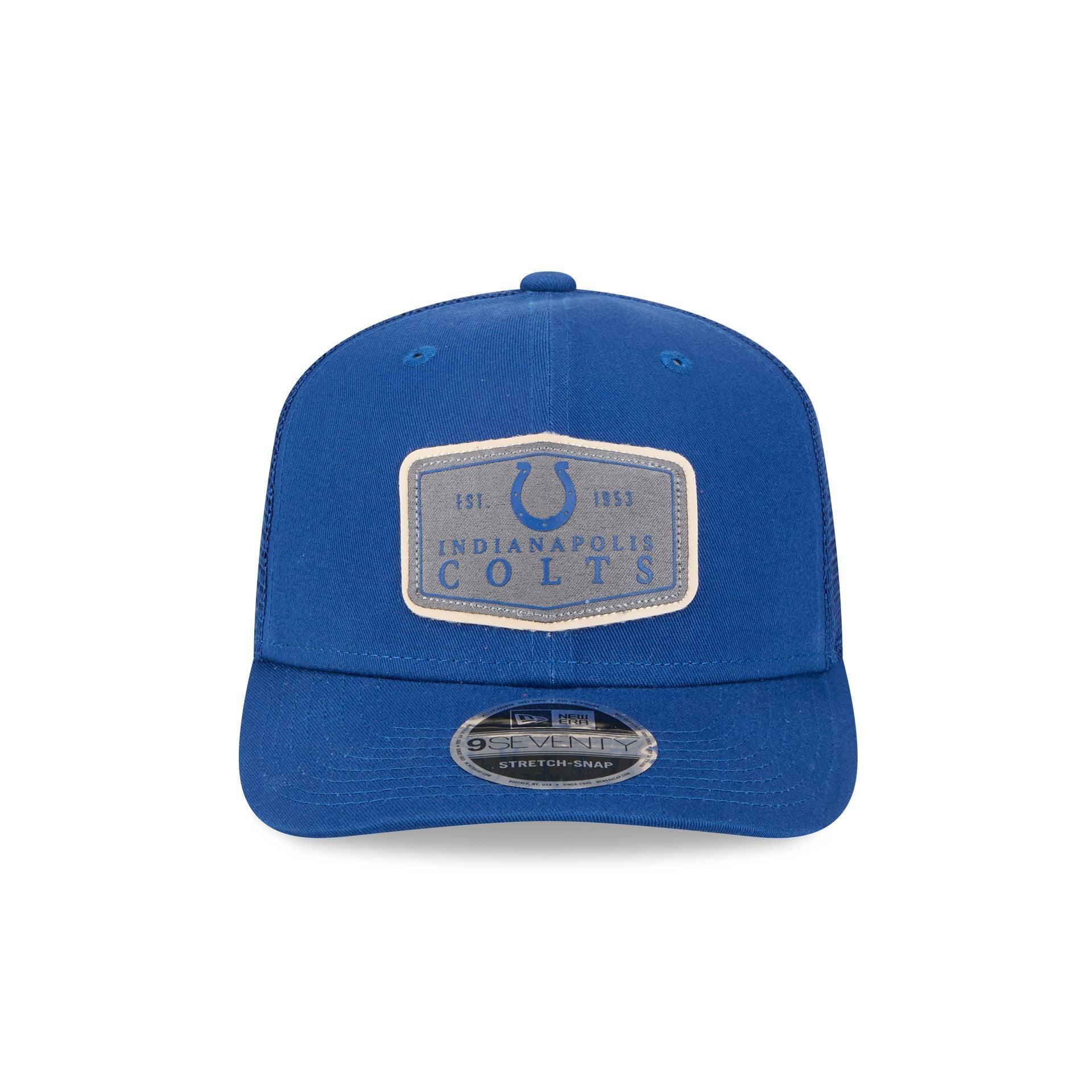 Indianapolis Colts Labeled 9SEVENTY Stretch-Snap Hat Male Product Image