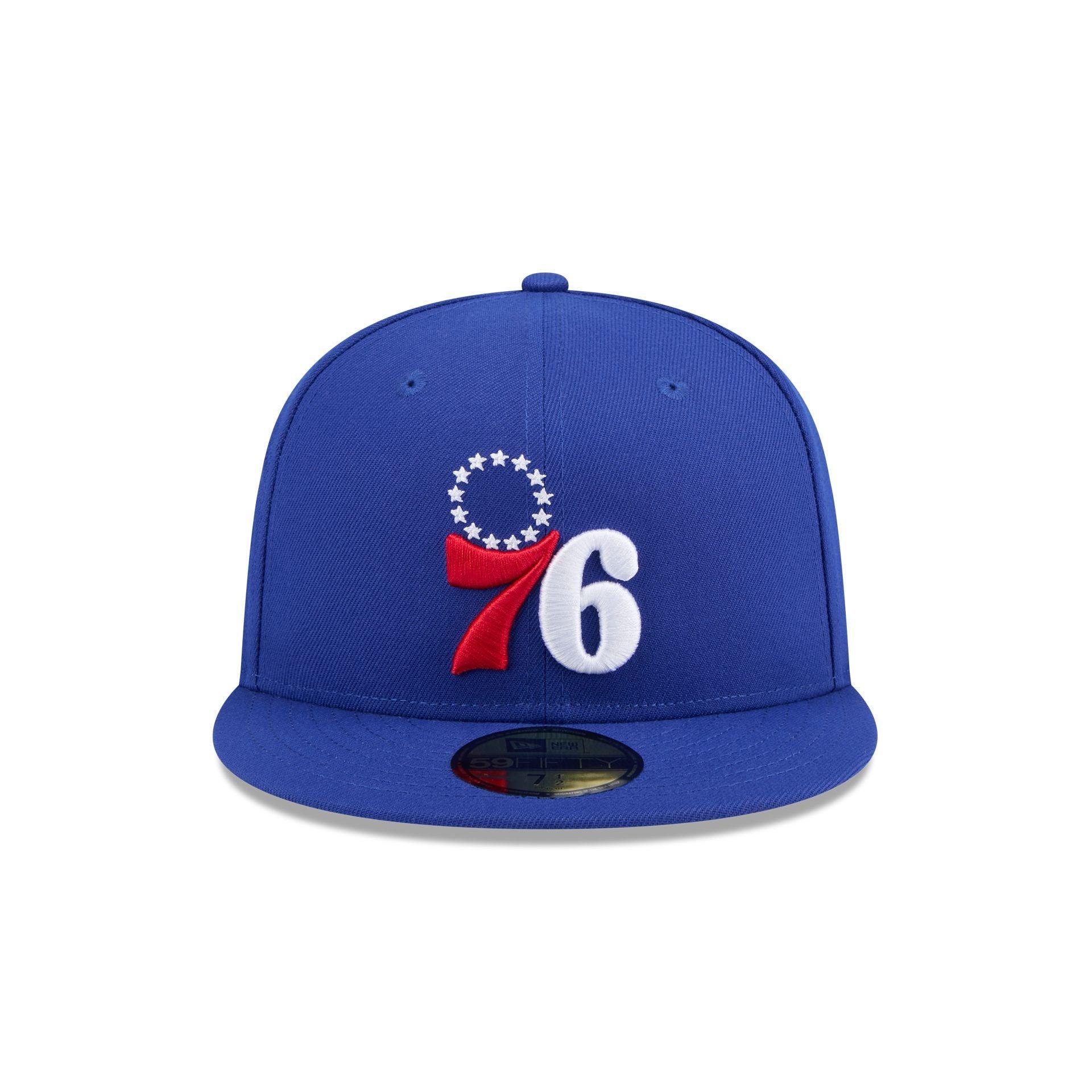 Philadelphia 76ers Throwback 59FIFTY Fitted Hat Male Product Image