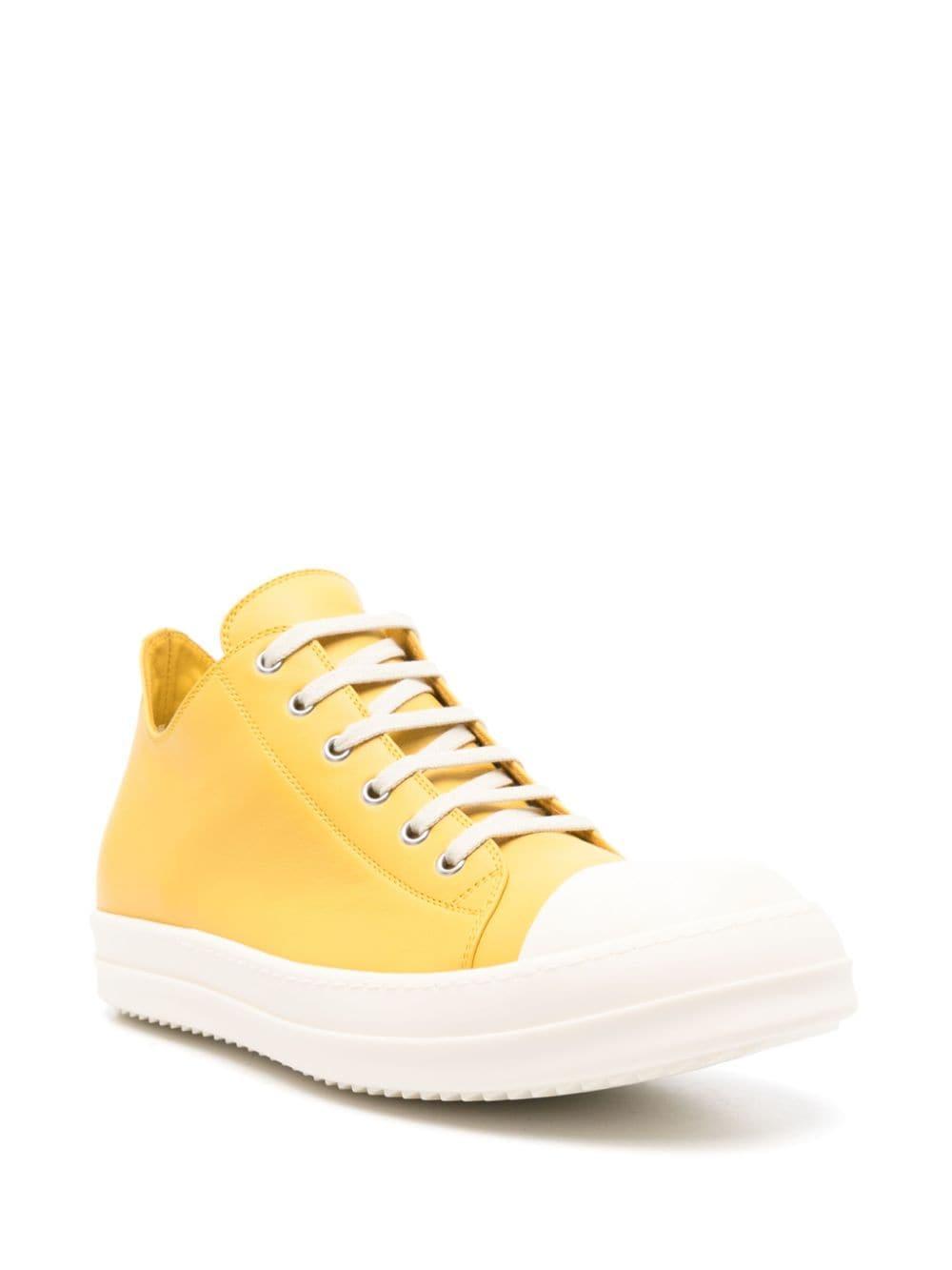 RICK OWENS Sneakers In Yellow Product Image