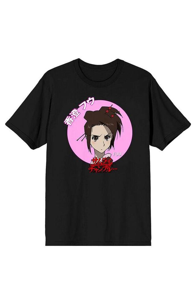 Men's Samurai Champloo Fuu Head T-Shirt Product Image