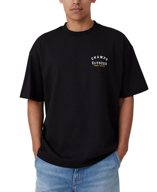 Cotton On Mens Box Fit Text T-Shirt Product Image