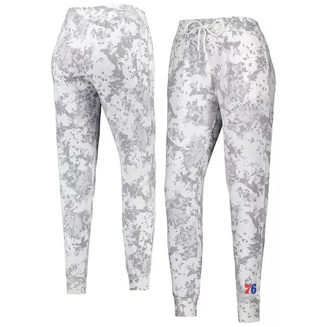 Womens Lusso Gray Philadelphia 76ers Melissa Tri-Blend Jogger Pants Product Image