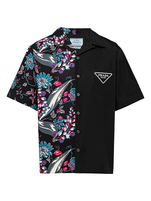 Mens Poplin Ramage Double Match Shirt Product Image