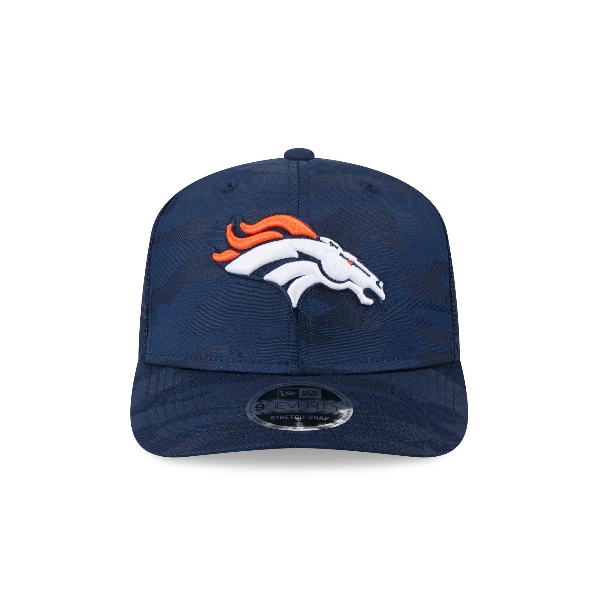 Denver Broncos Camo 9SEVENTY Trucker Stretch-Snap Hat Male Product Image