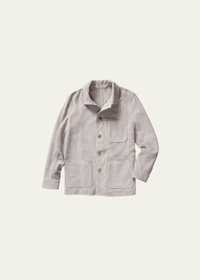 Mens Ojai Suede Work Jacket Product Image