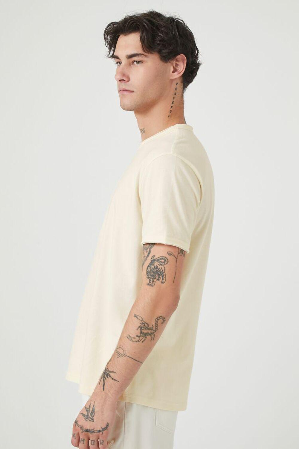 Cotton-Blend Crew Tee | Forever 21 Product Image