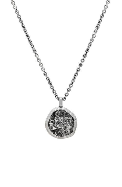 John Varvatos Mens Artisan Sterling Silver Pendant Necklace Product Image