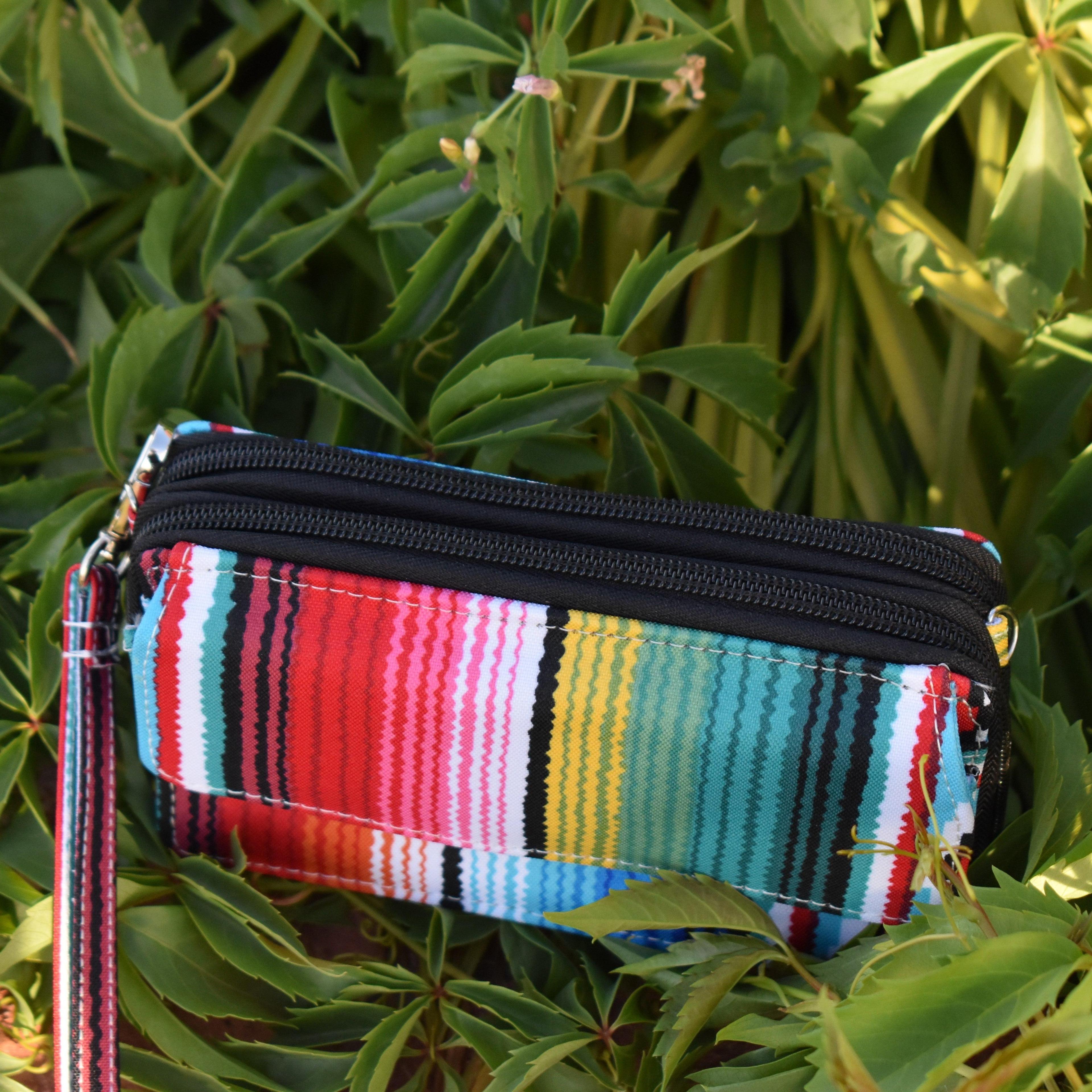 Serape Aztec Crossbody Wallet Product Image