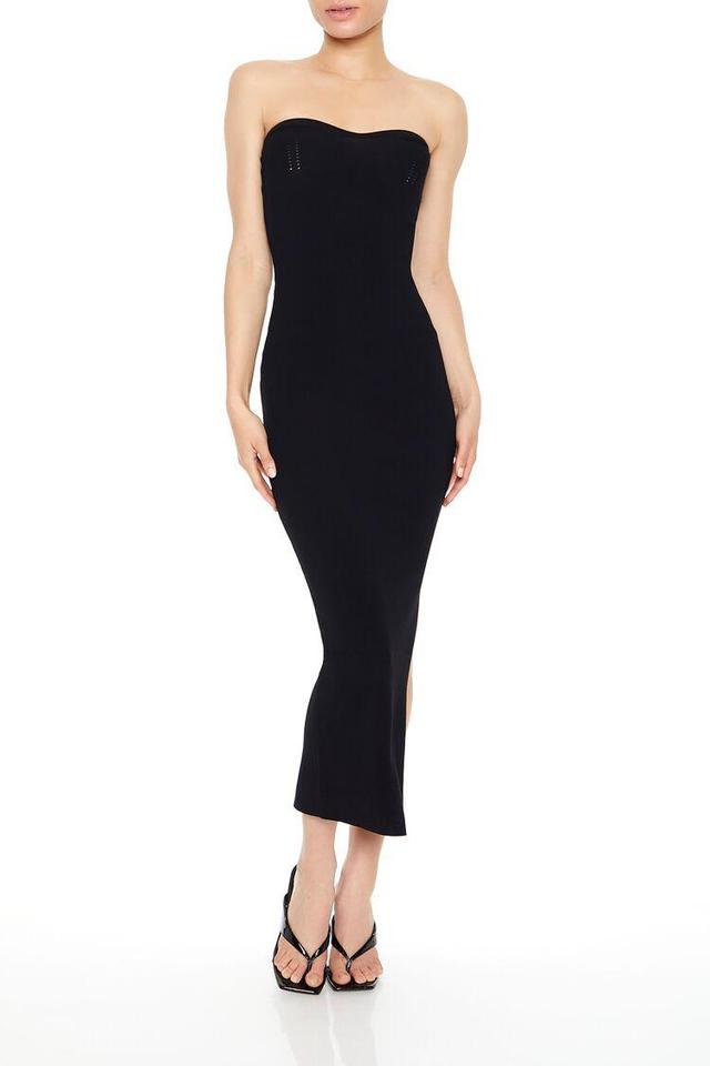 Ribbed Bodycon Tube Maxi Dress | Forever 21 Product Image