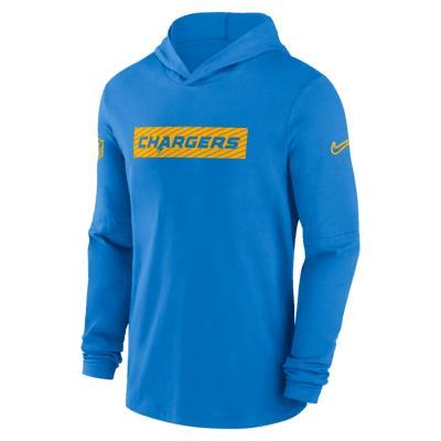 Los Angeles Chargers Sideline Nike Men's Dri-FIT NFL Long-Sleeve Hooded Top Product Image