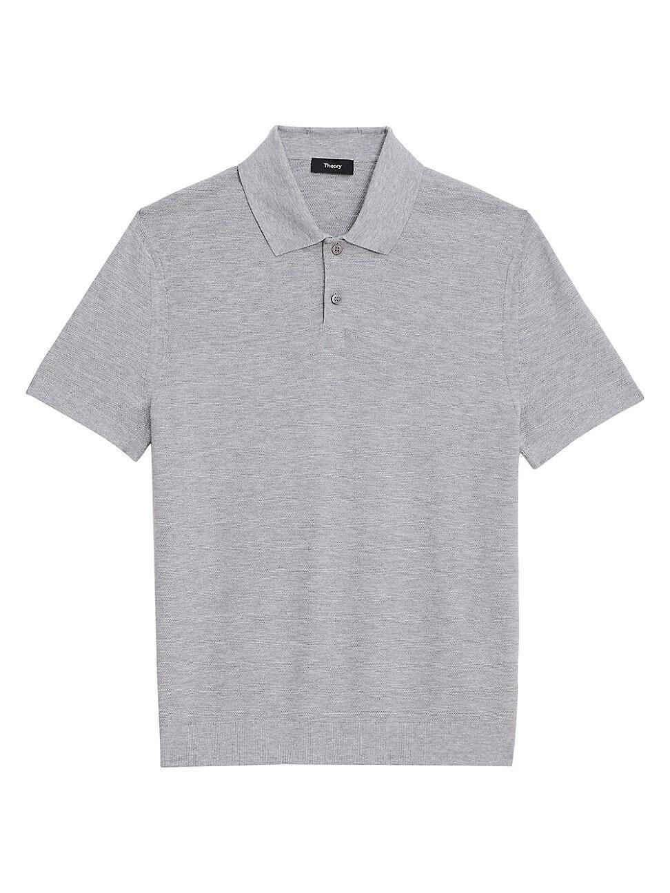 Theory Goris Lightweight Knit Polo Shirt Product Image