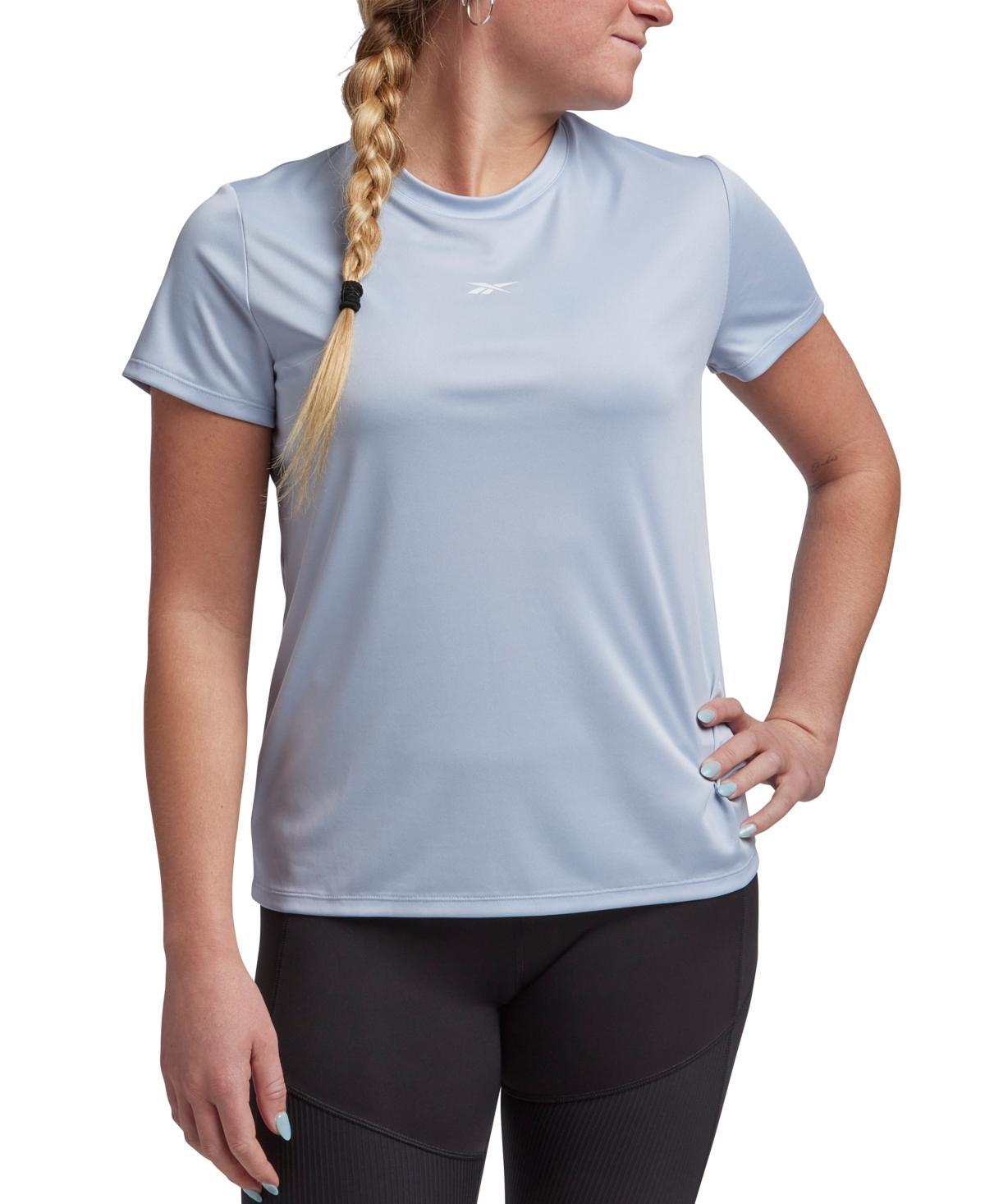 Reebok Womens Active Identity Performance Logo Tech T-Shirt Product Image