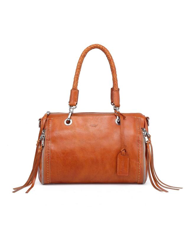 Old Trend Womens Genuine Leather Lily Satchel Bag Product Image