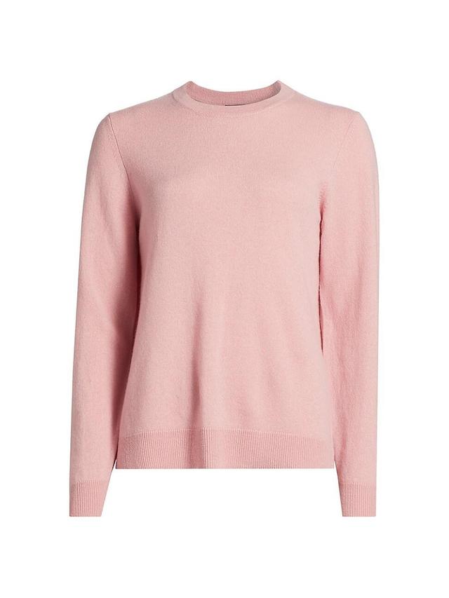 Womens Cashmere Crewneck Sweater Product Image