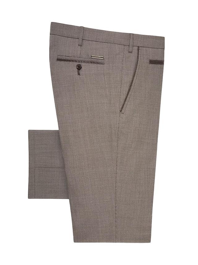 Mens Fleece Wool Trousers Product Image