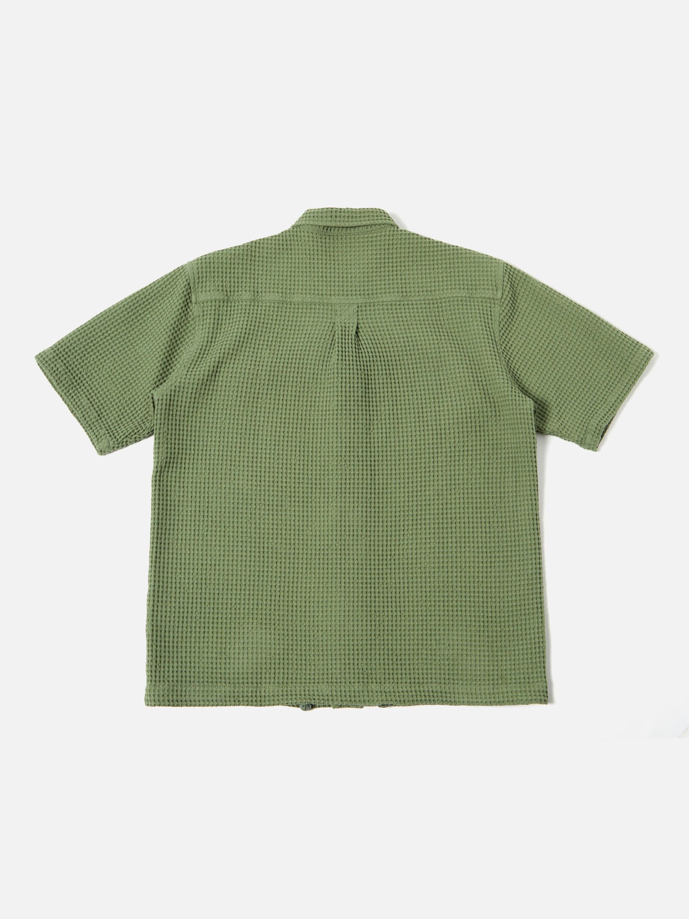 Universal Works Tech Overshirt in Birch Pike Waffle Product Image