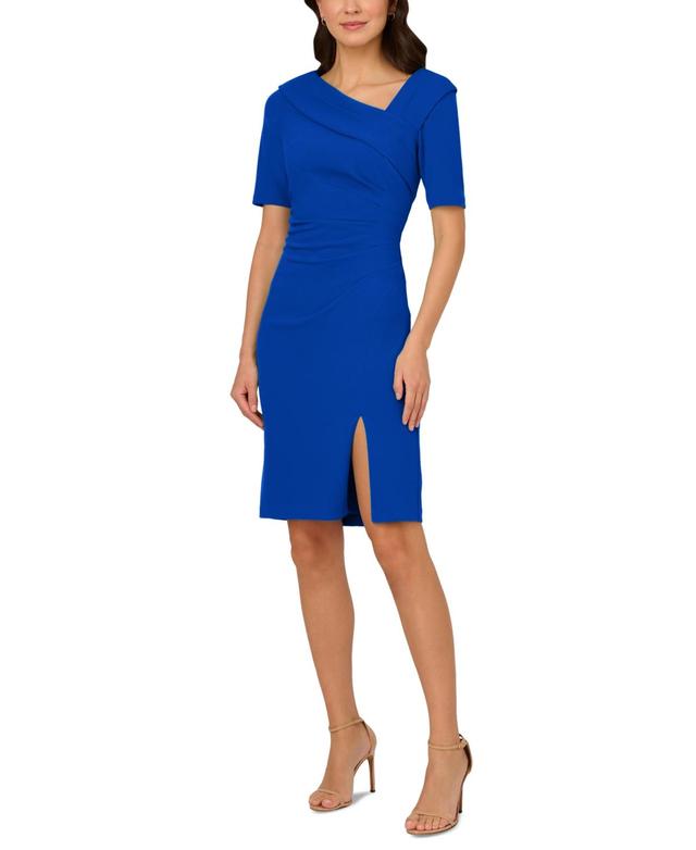 Adrianna Papell Stretch Crepe Dress (Vivid ) Women's Dress Product Image