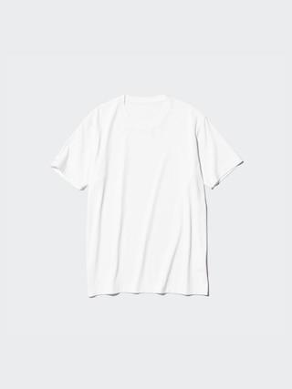 Mens Dry Color T-Shirt White Small UNIQLO US Product Image