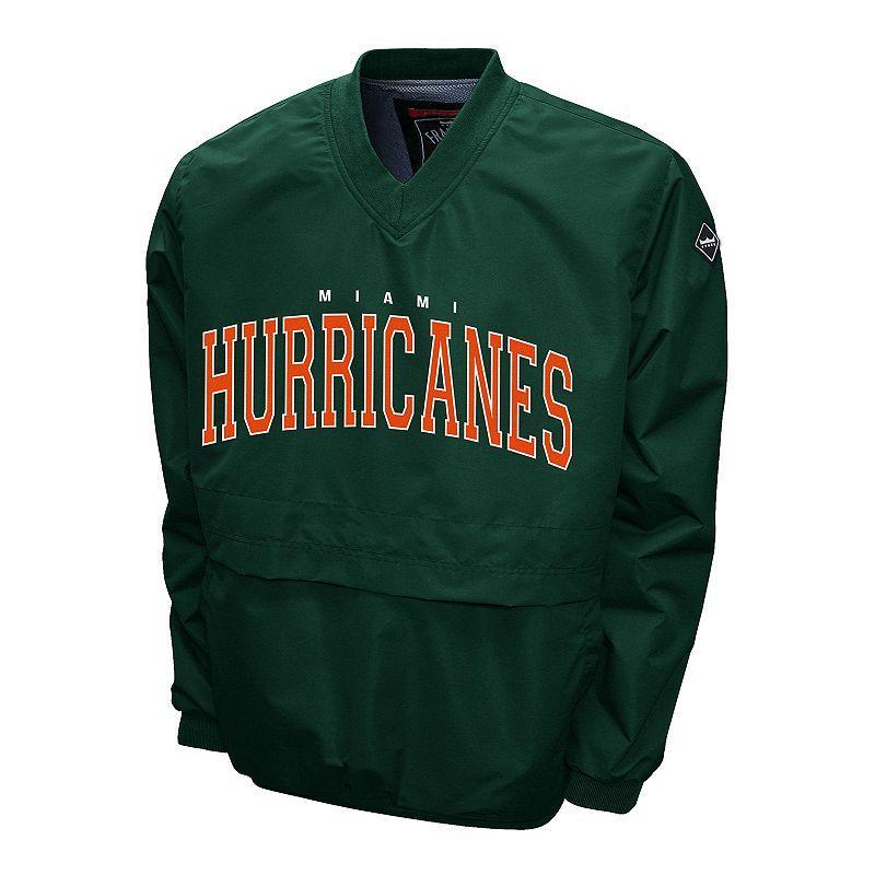 Mens Miami Hurricanes Members Windshell Pullover Product Image