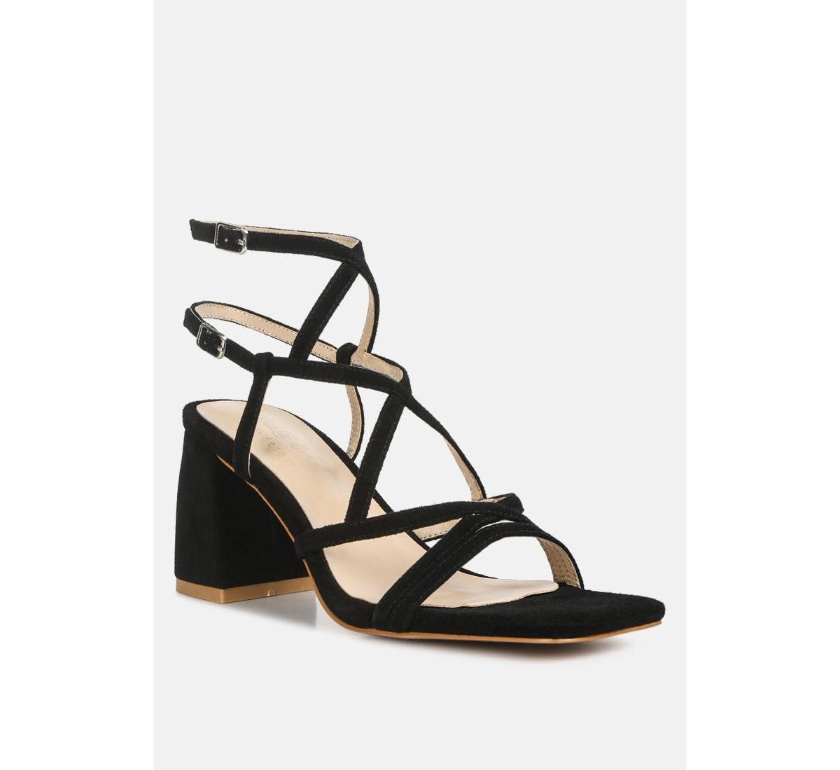 Rag & Co Fiorella Sandal | Womens | Black | Size 9 | Sandals | Ankle Strap Product Image