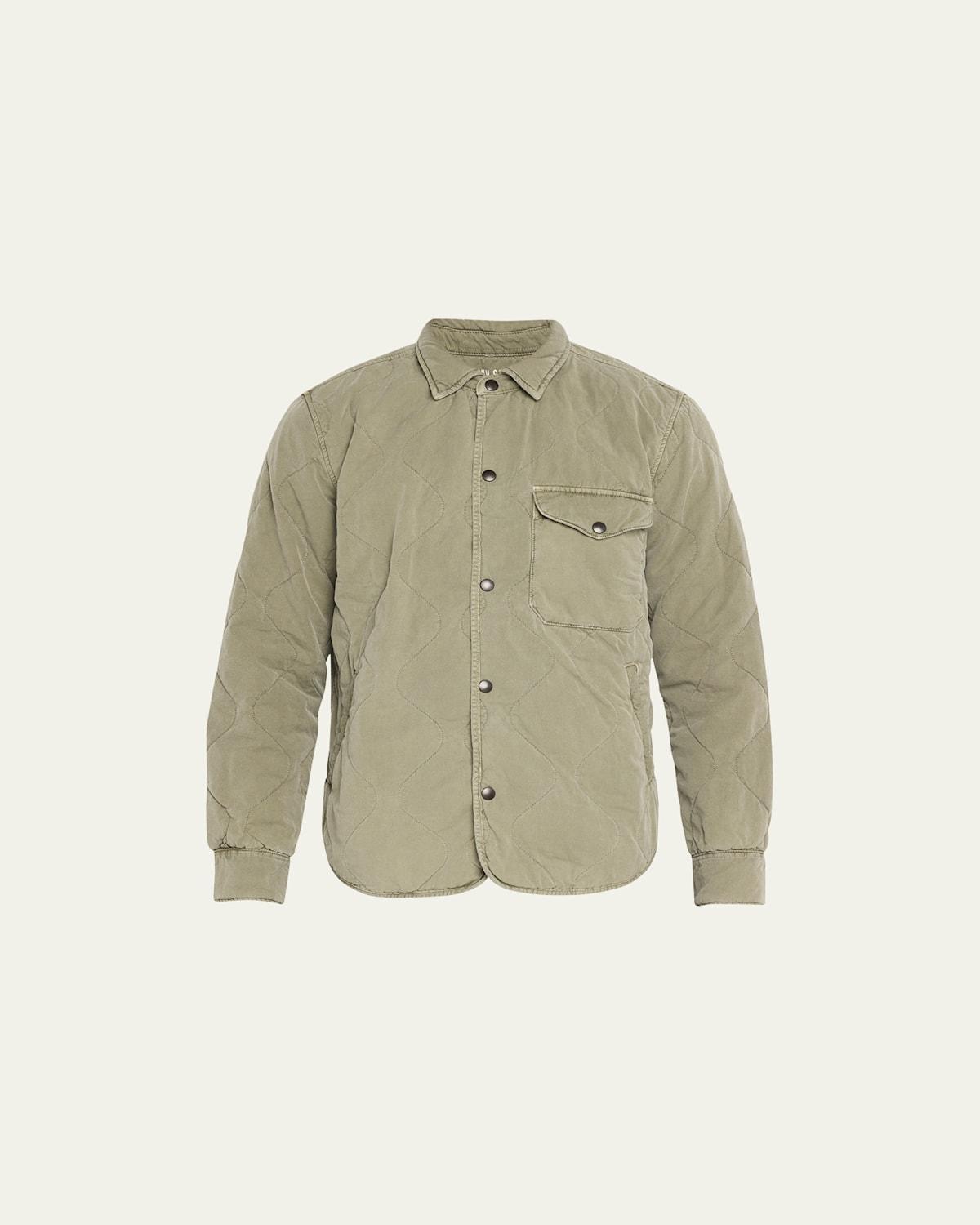 Mens Onion Quilted Overshirt Product Image