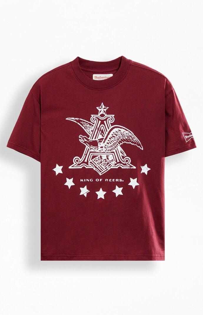 Budweiser Men's By PacSun Banner T-Shirt Product Image