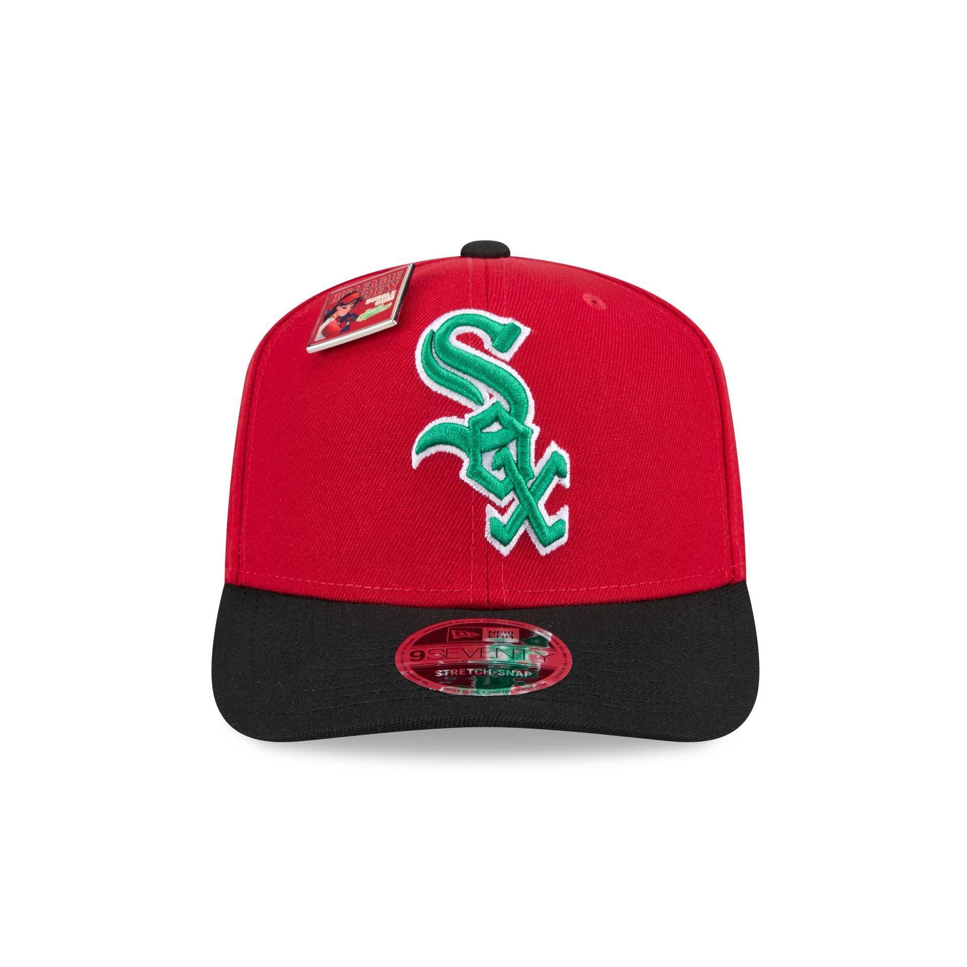 Big League Chew X Boston Red Sox Slammin' Strawberry 9SEVENTY Stretch-Snap Hat Male Product Image