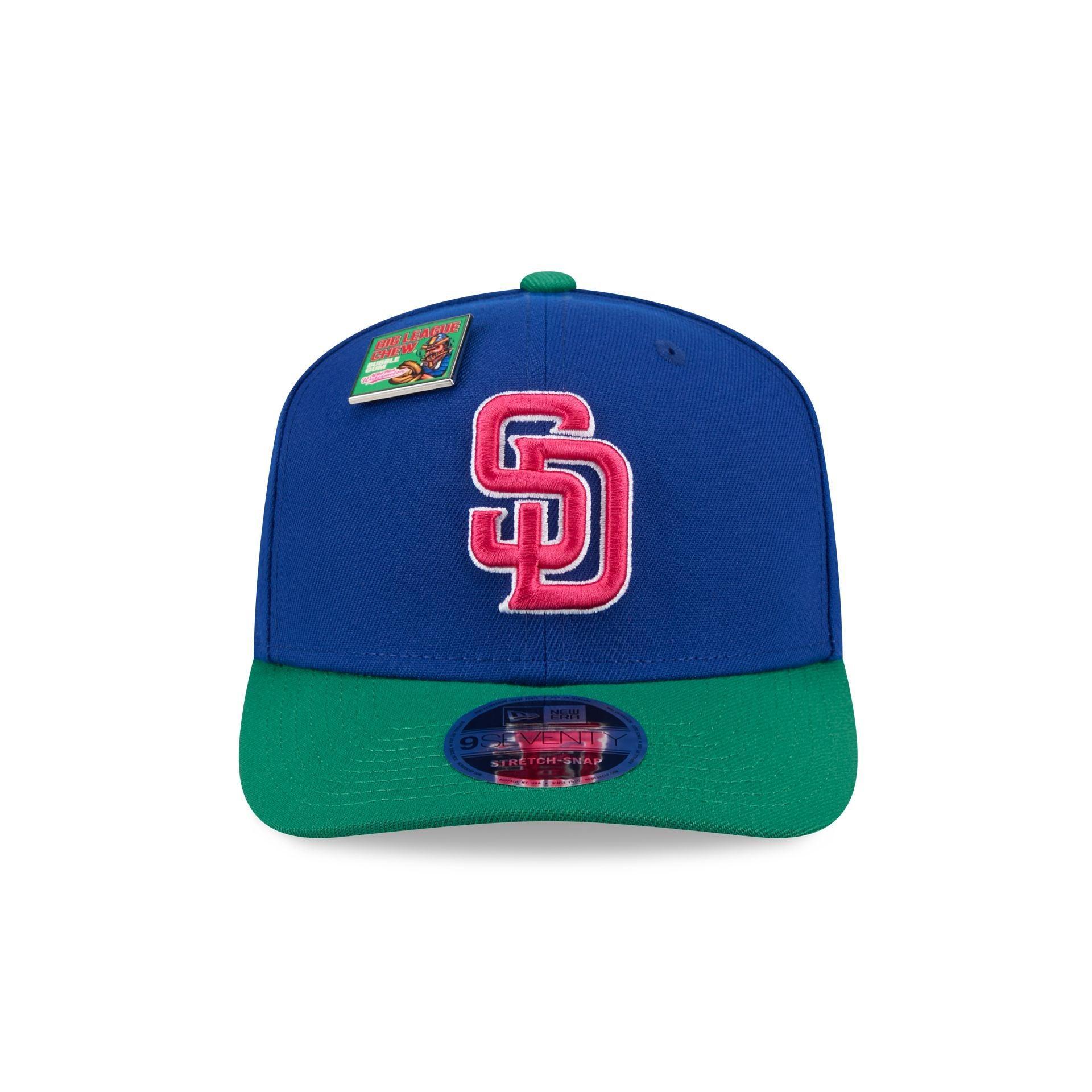 Big League Chew X San Diego Padres Wild Pitch Watermelon 9SEVENTY Stretch-Snap Hat Male Product Image