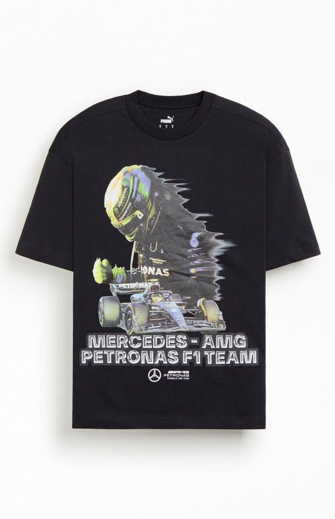 Puma Men's Vintage Mercedes AMG Petronas F1 Team T-Shirt Product Image