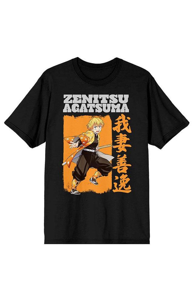 Mens Demon Slayer Zenitsu Agatsuma T-Shirt Product Image