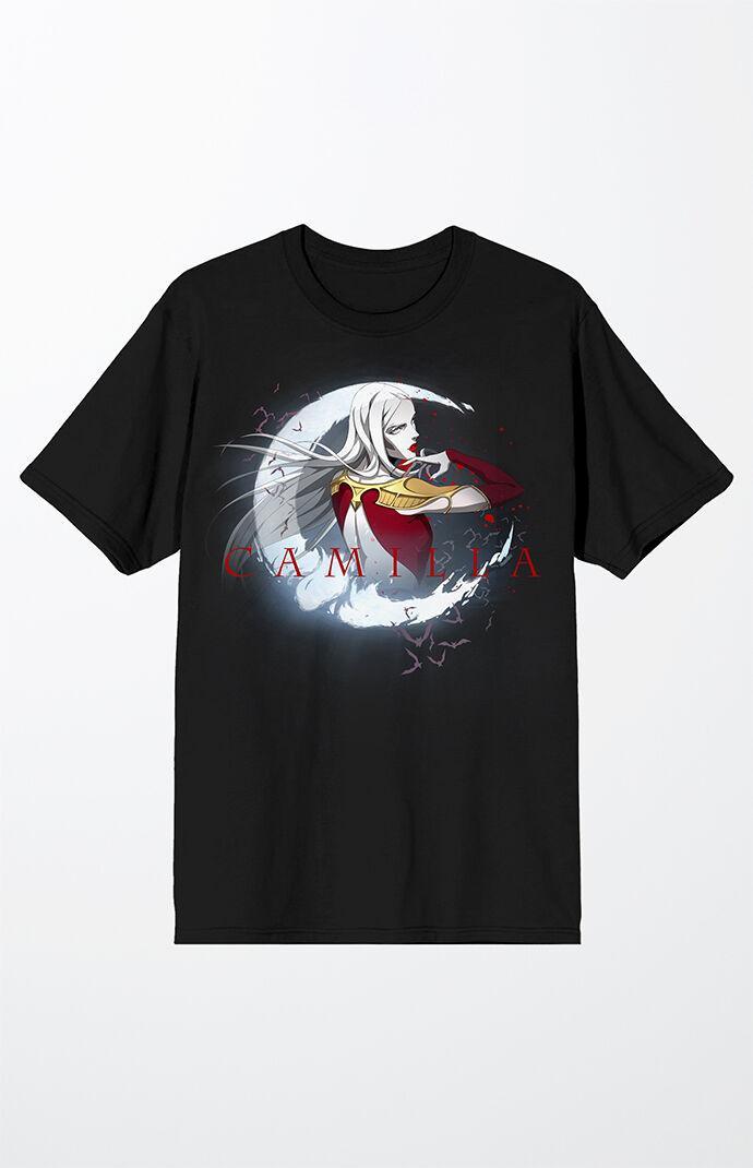 Men's Castlevania Camilla Character T-Shirt Product Image