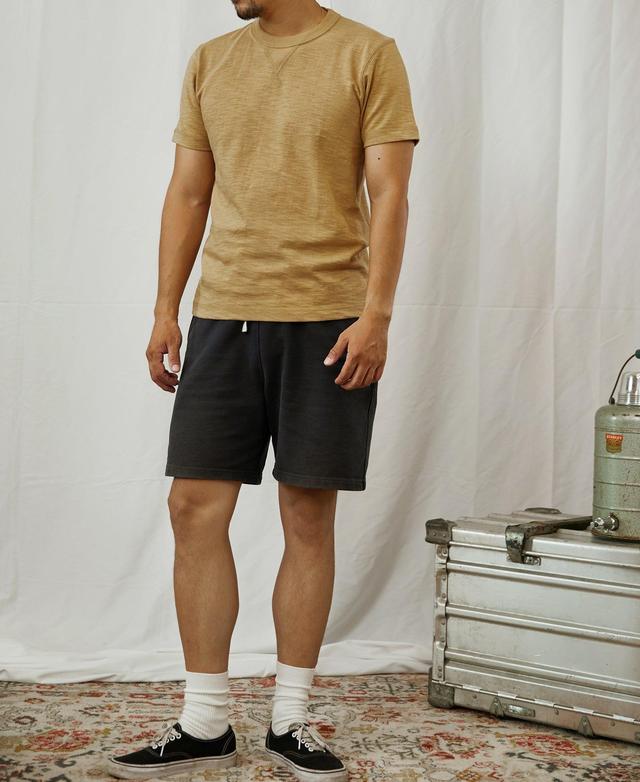 10.5 oz US Cotton Tubular Gusset T-Shirt - Sand Product Image